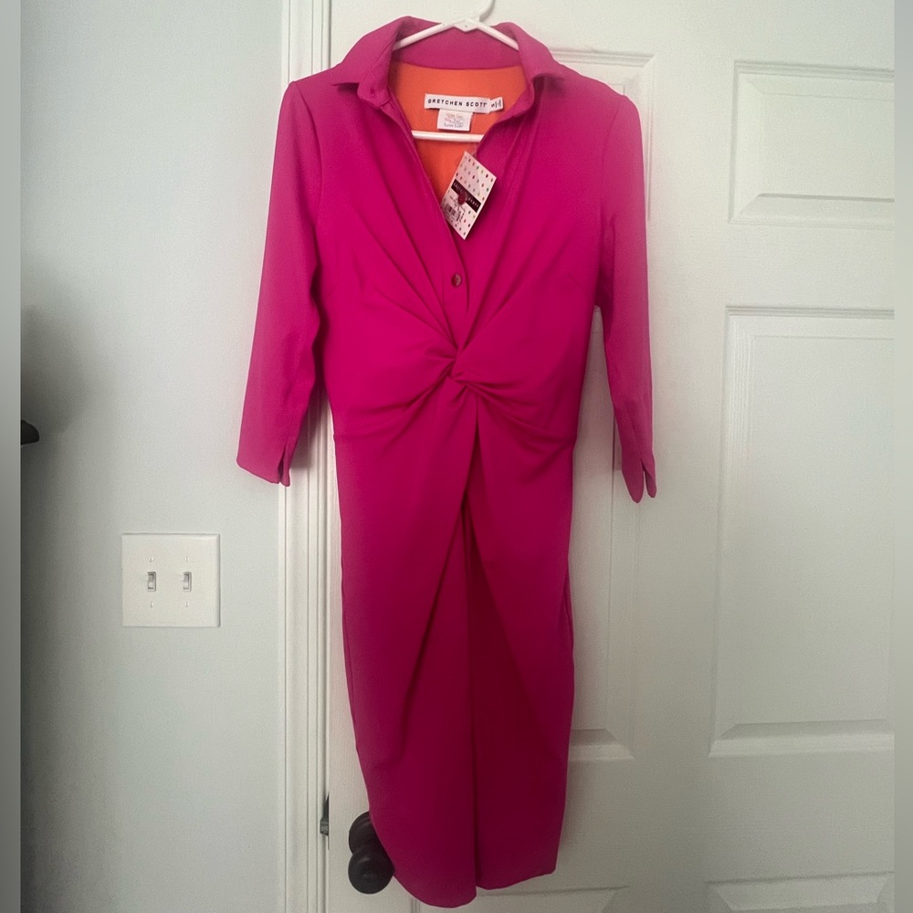BNWT - Gretchen Scott Twist & Shout Dress
